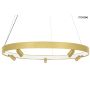 King Home MOOSEE CIRCLE SPOT GOLD MSE010100161 Suspension lumineuse 1x75,8W/LED 3000K 6100LM IP20