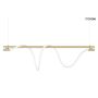 King Home MOOSEE SERPIENTE MSE010100178 Suspension lumineuse 1x22,4W/LED 3000K 1800LM IP20