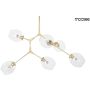 King Home SPLIT MSE010100242 Suspension lumineuse 6x40w/E27