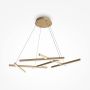 Maytoni LINE MOD016PL-L75MG3K Suspension lumineuse 6x79W/LED 3000K 3100LM IP20