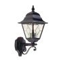 Elstead Lighting NORFOLK NR1-BLK Wandlamp 1x60W/E27 IP43