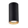 Light Prestige Manacor LP-232/1D - 170 BK/GD Spot en saillie 1x50W/GU10 IP20
