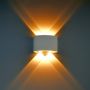 Italux Ortelo OWL-6650-2-WH-3K Applique murale 4x4W/LED 3000K 336lm IP54