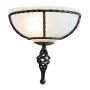 Elstead Lighting PEMBROKE PB-WU-BLACK Wandlamp 1x60W/E27