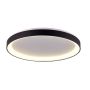 Italux Vico PLF-53675-078RC-BK-3KS4K-TRDIMM Plafondlamp 1x60W/LED 3000K|4000K 5300lm IP20