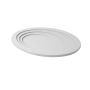 Light Prestige Alune LP-3009/1C WH oval Plafondlamp 1x48W/LED 3000K|4000K|6000K 5968lm IP20