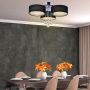 Light Prestige Gambela LP-991/3C BK Lampe de plafond 3x60W/E27 IP20