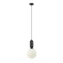 Italux Aldeva PND-02340-1M-BK Hanglamp 1x40W/E27 IP20
