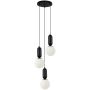 Italux ALDEVA PND-02340-3S-BK Hanglamp 3x40W/E27 IP20