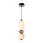 Italux Balos PND-94921-2B-BK Suspension lumineuse 1x12W/LED 3000K 1500lm IP20