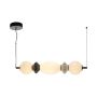 Italux Balos PND-94921-3A-BK Suspension lumineuse 1x14W/LED 3000K 1600lm IP20