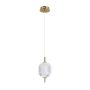 Italux Corado PND-81438-1A-GD Suspension lumineuse 1x8W/LED 3000K 830lm IP20