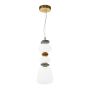 Italux Evans PND-94981V-3B-GD Suspension lumineuse 1x15W/LED 3000K 1920lm IP20