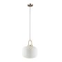 Italux Fosse PND-408817-1-HBR-WH Hanglamp 1x40W/E27 IP20
