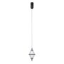 Italux Fuente PND-34395-1-BK Hanglamp 1x5W/LED 3000K 422lm IP20