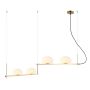 Italux KERNIO PND-357784-BRO+W Suspension lumineuse 4x25W/G9 IP20