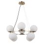 Italux LAROSA PND-33453-4-4-ABR Hanglamp 8x5W/E27 IP20