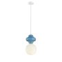 Italux Latera PND-94331-1L-BLU Suspension lumineuse 1x40W/E14 IP20
