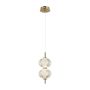Italux Lazie PND-29038-2-GD Suspension lumineuse 2x10W/LED 3000K 1000lm IP20