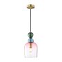 Italux Manso PND-37462B-MC-GD Hanglamp 1x40W/E14 IP20