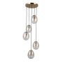 Italux Meolo PND-40825-5-GD Suspension lumineuse 5x40W/E14 IP20