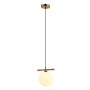 Italux MERSETA PND-463321M-BRO+W Hanglamp 1x25W/G9 IP20