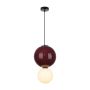 Italux Pieve PND-95221-1L-PRP Hanglamp 1x7W/LED 3000K 867lm IP20