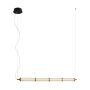 Italux Sanpo PND-26384-4-GD-CL Hanglamp 1x11W/LED 3000K 900lm IP20