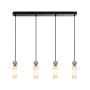Italux Santos PND-95331-4-BK Suspension lumineuse 4x40W/G9 IP20