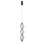 Italux Sevil PND-34403-3V-BK Suspension lumineuse 3x15W/LED 3000K 1068lm IP20