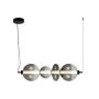 Italux Sonte PND-24352-36W-BK-SG Hanglamp 1x36W/LED 3000K 4425lm IP20