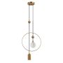 Italux TROSTI PND-428892-BRO Suspension lumineuse 1xGU10 35W|1xG9 25W IP20
