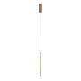 Italux Valdes PND-22302-1-GD Hanglamp 1x5W/LED 3000K|4000K|6000K 180lm IP20