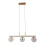 Italux Velada PND-34381-3-HBR Hanglamp 3x15W/LED 3000K 610lm IP20