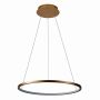 Italux Vinola PND-56135B-100RPC-GD-3KS4K-TRDIMM Hanglamp 1x58W/LED 3000K|4000K 4640lm IP20