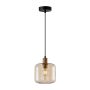Italux Zona PND-29257A-1-BRO-AMB Suspension lumineuse 1x40W/E27 IP20