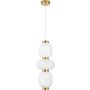 Step Into Design BRILLA ST-CP241210-3L GOLD Hanglamp 1x34W/LED IP20