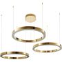 Step Into Design CIRCLE 3in1 DN924-80+80+80 gold Hanglamp 3x112W/LED 3000K 10640lm IP20