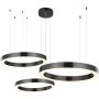 Step Into Design CIRCLE 3in1 ST-8848-40+60+80 black Suspension lumineuse 3x93W/LED 3000K 8835lm IP20