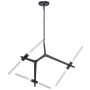 Step Into Design STICKS ST-1001-6 black Lampe de plafond 6x20W/G9 IP20