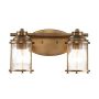 Quintiesse ASHLAND BAY QN-ASHLANDBAY2-NBR-BATH Applique murale 2x60W/E27 IP44