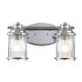Quintiesse ASHLAND BAY QN-ASHLANDBAY2-PC-BATH Wandlamp 2x60W/E27 IP44