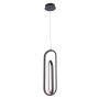 Quintiesse Demark QN-DEMARK-1P-BK Hanglamp 1x28W/LED 3000K 1000lm IP20