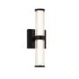 Quintiesse Fayton QN-FAYTON-S-BK Applique murale 1x14W/LED 3000K 985lm IP44