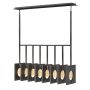 Quintiesse LUDLOW QN-LUDLOW8-GR Suspension lumineuse 8x60W/E27