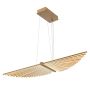 Quintiesse Seraph QN-SERAPH-LP-L-BG Hanglamp 1x57W/LED 3000K 1192lm IP20