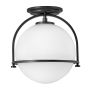 Quintiesse SOMERSET QN-SOMERSET-F-O-BK Lampe de plafond 1x60W/E27