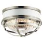Quintiesse TOLLIS QN-TOLLIS-F-BN Plafonnier 2x40W/E27