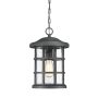Elstead Lighting CRUSADE QZ-CRUSADE8-BLK Suspension lumineuse 1x60W/E27 IP44