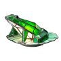 Elstead Lighting TIFFANY ANIMAL LAMPS QZ-FROG-TL Lampe de table 1x3W/G9 3000K 320LM